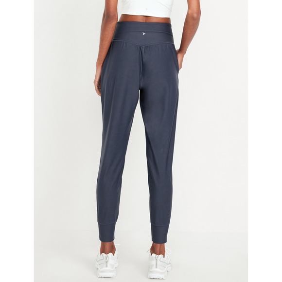 Old‎ Navy Active Elevate Go Dry Jogger Pants Navy Blue Women's Size Medium - Picture 8 of 9